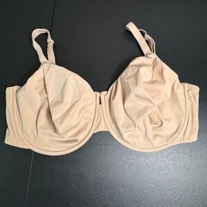 Bare Necessities B30401 Unlined Underwire Bra Hazel Nude Seamless Convertible